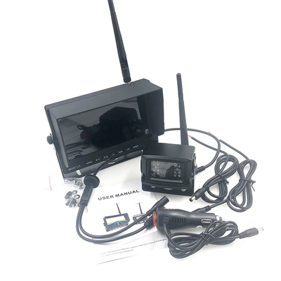 Monitores digitais sem fio de 7 polegadas kit de câmera de veículo TFT Monitor de carro para veículo pesado