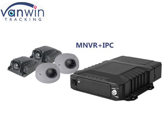 3G 4G GPS Wi-Fi G-sensor opcional 4CH SD HDD Soluções de DVR móvel