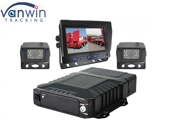 3G 4G GPS Wi-Fi G-sensor opcional 4CH SD HDD Soluções de DVR móvel