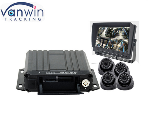 Rastreamento GPS 1080P 3G 4G WIFI Full AHD 4 8 12 canais DVR móvel de estado sólido
