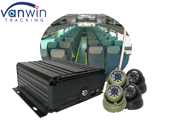 H.264 HDD 1080P 4CH MNVR Truck Bus Remote 3G 4G GPS Wi-Fi Veículo Monitoramento de Rede NVR móvel