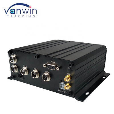 NVR móvel de 8 canais com H.264 HDD 1080P Hard Disk Remote 3G 4G GPS Wi-Fi Veículo Bus Truck Monitoramento de rede