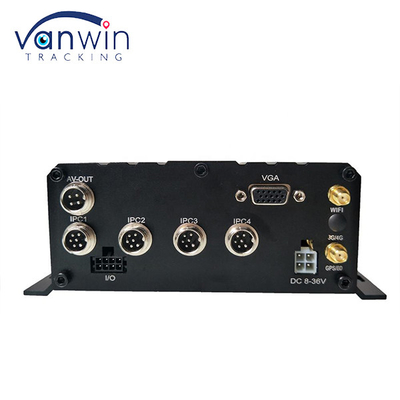 H.265 8CH 1080P Hard Disk MNVR para Truck Bus Remote 4G GPS Wi-Fi Vehicle Network Monitoring