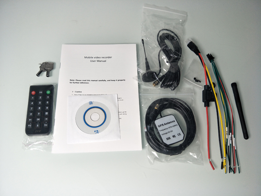 H.265 8CH 1080P Hard Disk MNVR para Truck Bus Remote 4G GPS Wi-Fi Vehicle Network Monitoring