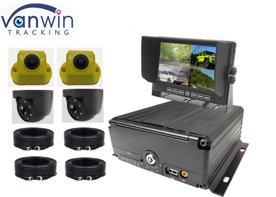 4G GPS WiFi MNVR com HDD SSD Suporte para Truck Bus Remote Vehicle Network Monitoring
