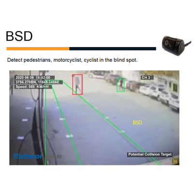 Novo 4CH 4G WIFI MDVR com ADAS DSM BSD GPS WIFI Opcional para ônibus Muck Truck