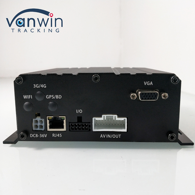 Cartão SD de disco rígido de 8 canais DVR móvel H.264 MDVR de carro para monitoramento de segurança do veículo