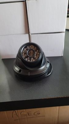 IR Cut Infrared LED Metal Vandal Proof Indoor Full HD Veículo Dome Camera para ônibus, caminhão