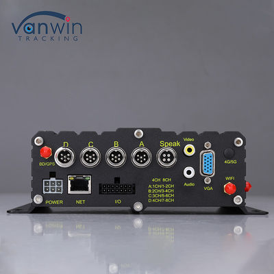 4CH/8CH 1080P H.265 HHD Mobile DVR AI Driving Recorder Gravador de vídeo