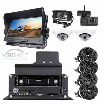 4CH Dash Cam Recorder AI Suporta GPS DVR 1080P Mobile Dvr Recorder para Carro