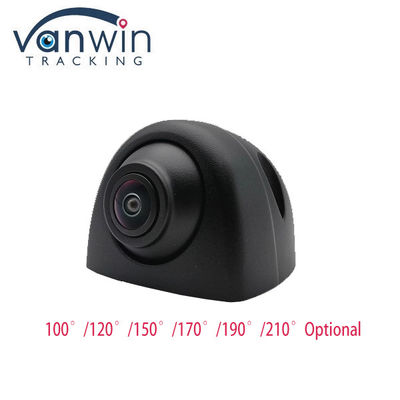 Instalação fácil 220° 1080P IP69K AHD Câmera de visão lateral do veículo para caminhão de ônibus