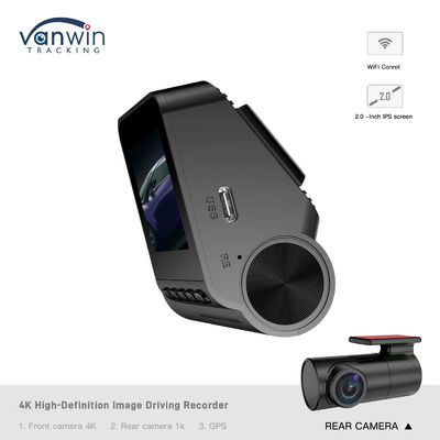 Gravador de imagem de condução de alta definição 4K 1080P Suporte WiFi GPS Gravador de táxi Câmera