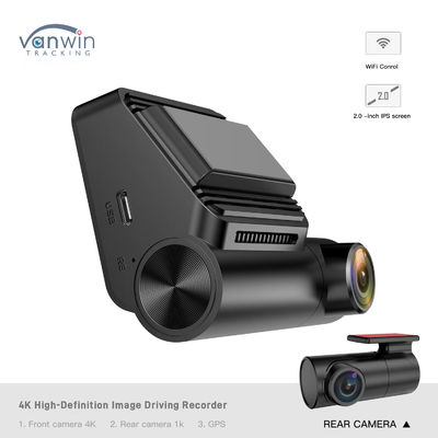 Gravador de imagem de condução de alta definição 4K 1080P Suporte WiFi GPS Gravador de táxi Câmera