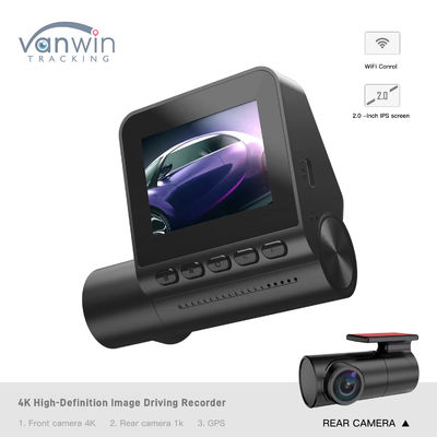 Gravador de imagem de condução de alta definição 4K 1080P Suporte WiFi GPS Gravador de táxi Câmera