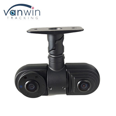 Autocarro Dual lente grande ângulo 2CH 1080P HD dentro câmera de carro frontal usb com sensor CMOS / CCD