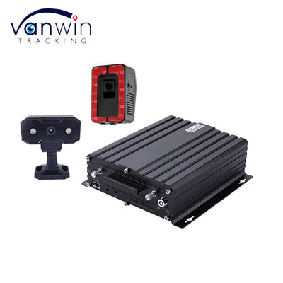 4CH 1080P SD MDVR Monitorização e rastreamento em tempo real 4G AI ADAS DMS DVR móvel para ônibus e caminhões Sistema de CCTV