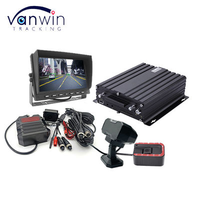 4CH 1080P SD MDVR Monitorização e rastreamento em tempo real 4G AI ADAS DMS DVR móvel para ônibus e caminhões Sistema de CCTV