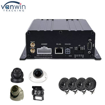 1080P H.264 AHD 256GB 4CH Carro DVR móvel GPS Cartão SD Autobus Recorder de carro