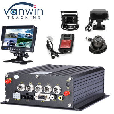 4G GPS Wifi 4CH 1080P Reverse Backup Camera ADAS DMS AI Detecção de ponto cego HDD DVR móvel