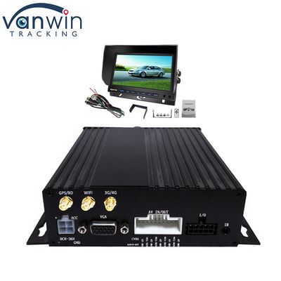 GPS 1080P HD 4CH DVR móvel Cartão SD Samrt WIFI Autobus Veículo gravador de vídeo digital