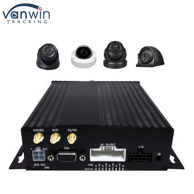 GPS 1080P HD 4CH DVR móvel Cartão SD Samrt WIFI Autobus Veículo gravador de vídeo digital
