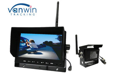 Monitor sem fio do carro de HD TFT, jogo de inversão sem fio da câmera 24V para o caminhão