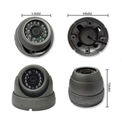 Lente de grande ângulo Câmera retrovisor de carro Mini simulação AHD à prova d'água Segurança