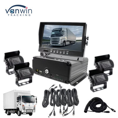 Automóvel Black Box Camera Automóvel DVR SIM Card SD Caminhão Instrumento de gravação de automóveis MDVR Câmeras dianteiras e traseiras utilizadas para caixa de ônibus