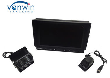câmera do monitor do LCD do carro de 9inch HD com entradas de 3CH avoirdupois para o uso do anúncio publicitário/veículo