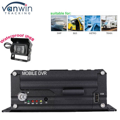 1080P H265 Dual SD Card 8 canais DVR móvel com HDD Max 2TB para táxis e caminhões