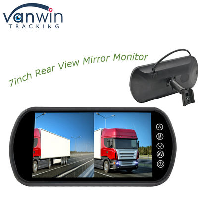 7 polegadas AHD Private Mould 1080P Rear View Mirror Monitor TFT Car Monitor