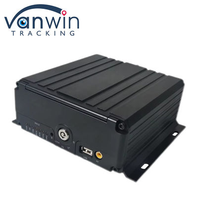 Full HD 1080P 8CH Mobile DVR SD Card 4G GPS H.265 CMSV6 Sistema de Segurança de DVR de Ônibus