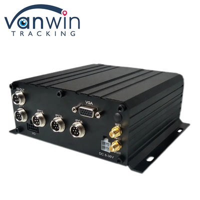 8 canais DVR móvel 1080P 4G GPS WIFI HDD Card DVR Full HD Câmeras de carro para ônibus da cidade