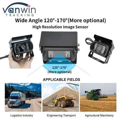 Super Wide Angle IP68 1080P AHD Câmera de Vigilância de Carros Para Ônibus Caminhão Trailers Van Câmera de Veículo