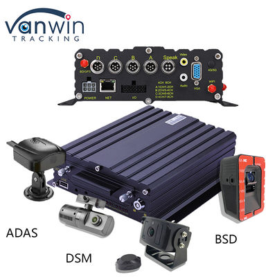 8CH CCTV Recorder Car MDVR AI Safety Early Warning System DVR móvel ADAS DMS BSD