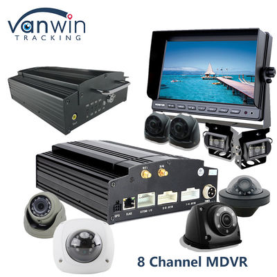 4G Wifi GPS MDVR Camera System 8CH Mobile Digital Video Recorder para veículo de ônibus e caminhão