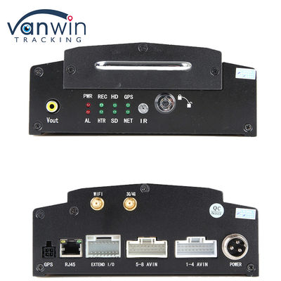 4G Wifi GPS MDVR Camera System 8CH Mobile Digital Video Recorder para veículo de ônibus e caminhão