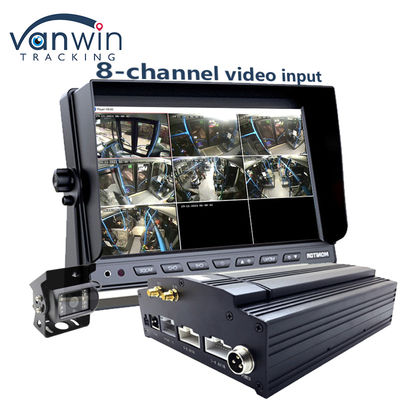 4G Wifi GPS MDVR Camera System 8CH Mobile Digital Video Recorder para veículo de ônibus e caminhão