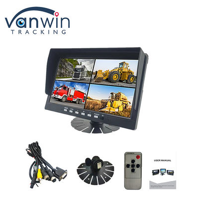 10.1 polegadas IPS Segurança TFT Monitor de carro HD 1080P Display para caminhão ônibus Câmera de veículo