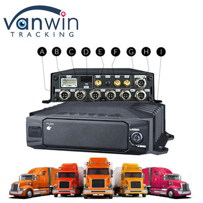 HDD 1080p 8ch DVR móvel 4g GPS WIFI MDVR Kit Sistema de câmera para rastreador de veículos Segurança do carro