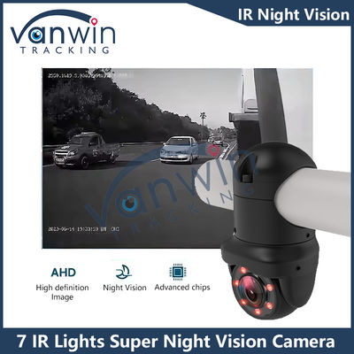 IP69K Full HD Visão Noturna Câmera de Cúpula de Carro Modelo Privado 7 Luzes IR Câmera de Carro Para Turck Bus