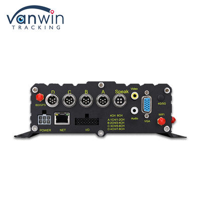 ADAS DMS BSD AI Veículo Frota Câmera Carro Com 8CH WiFi GPS 4G Live View Mobile DVR para Carro