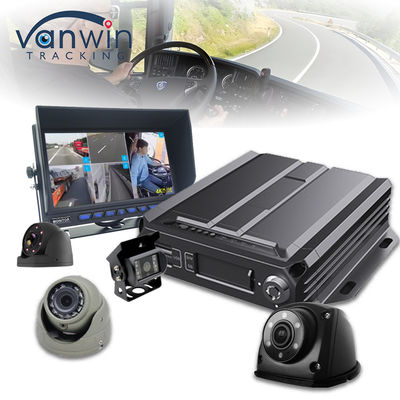 H.264 4CH HD 1080P DVR móvel 4G GPS WIFI SD Card MINI MDVR para monitoramento de vídeo de carro