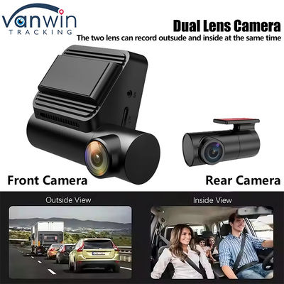 Full HD 4K Dash Cam Dual Lens Gravador de vídeo Visão noturna Monitor de estacionamento Dashcam