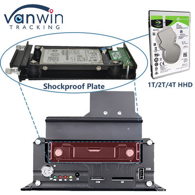 4CH 5G CMSV6 Sistema DVR móvel AI com GPS ADAS BSD DMS H.265 MDVR para monitor de CCTV de carro