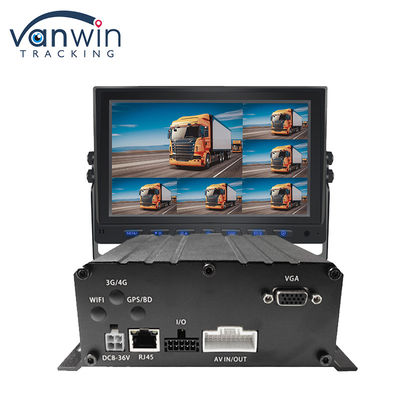 H.265 8CH HDD 1080P Sistema de DVR móvel com Kit 4G MDVR GPS Função WIFI para Gestão de Frota