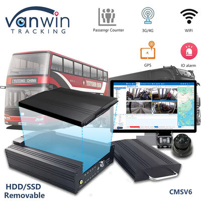 OEM 8CH HD 1080P HDD DVR móvel com 4G GPS WIFI MDVR para sistema de gestão de frota