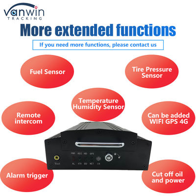 OEM 8CH HD 1080P HDD DVR móvel com 4G GPS WIFI MDVR para sistema de gestão de frota