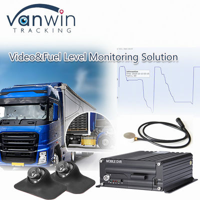 Easy Intall Veículo Cctv MDVR Ultrassonico Óleo de Combustível Diesel Monitoramento do Nível de Líquido Monitoramento da Frota