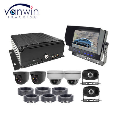 6ch 4g Streaming de vídeo em tempo real HDD Mdvr 1080p GPS Wifi para monitoramento de veículos